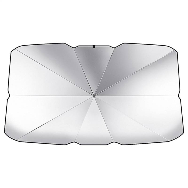 kinrguiyuez Windschutzscheiben-Abdeckung Sonnenschutz - Auto-Frontscheiben-Sonnenschutz,UV-Schutz & Sichtschutz Abdeckung Kompakt Für Campingbus Reise Parken Mit Faltbarer Design von kinrguiyuez