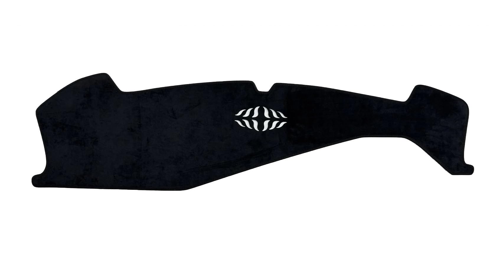 Auto Dash Mat Für Ford Für Mustang 2024 2025 2026 Auto Dashboard Matte Sonnenschirm Schutz Teppich Dash Matte Auto Armaturenbrett Abdeckung(RHD Black) von kjjukrhfs