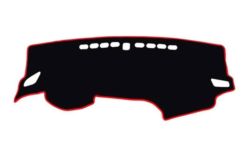Auto Dash Mat Für Hyundai Für Elantra Für Avante 2016 2017 2018 Auto Armaturenbrettabdeckung Sonnenschutzpolster Instrumententeppichmatten Auto Armaturenbrett Abdeckung(Red) von kjjukrhfs