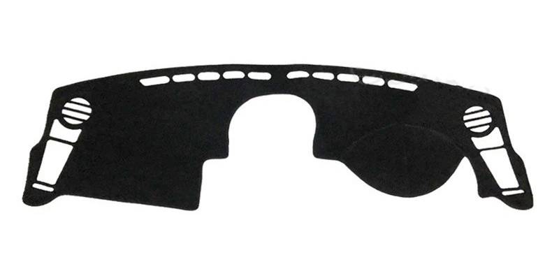 Auto Dash Mat Für KIA Für Soul 2009 2010 2011 2012 2013 AM Anti Rutsch Matte Armaturenbrett Abdeckung Pad Sonnenschirm Dashmat Schützen Teppich Auto Armaturenbrett Abdeckung(Red) von kjjukrhfs