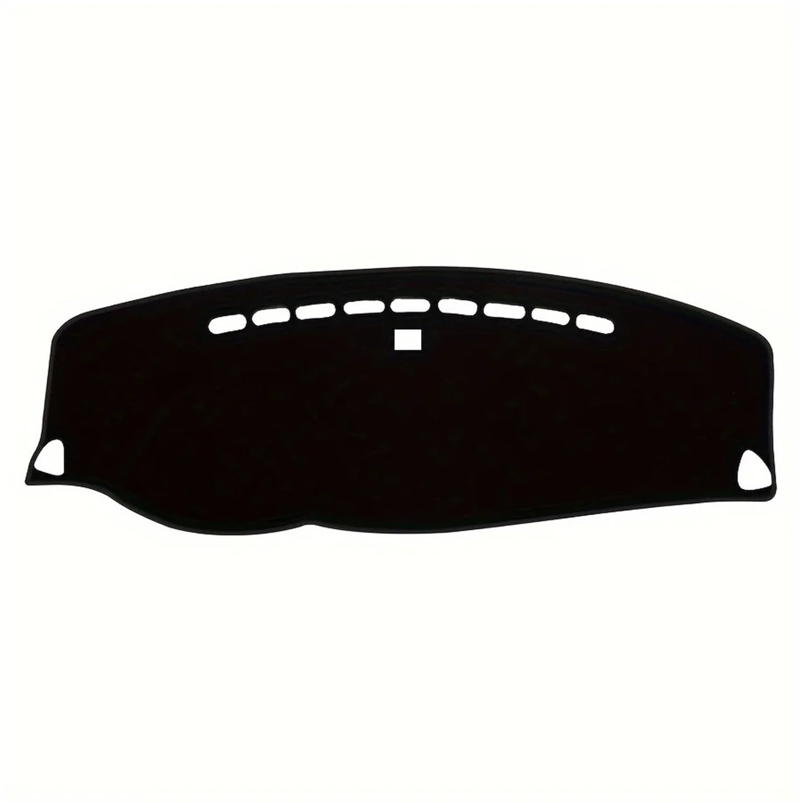 Auto Dash Mat Für Mitsubishi Für Outlander 2005-2010 2011 2012 Auto Armaturenbrettabdeckung Blackout Matte Anti-UV-Matte Teppich Auto Armaturenbrett Abdeckung(Black Side LHD) von kjjukrhfs