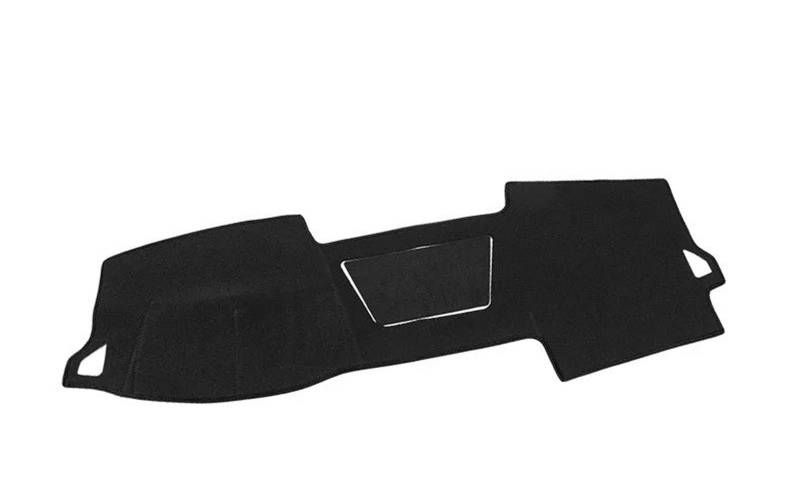 Auto Dash Mat Für Skoda Für Karoq 2018 2019 2020 2021 2022 2023 2024 Auto Dashboard Matte Innen Polyester Licht-Proof Pad Auto Armaturenbrett Abdeckung(Black Thread) von kjjukrhfs