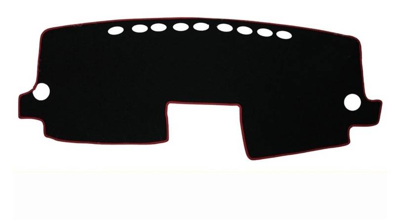 Auto Dash Mat Für Toyota Avensis 2005 2006 Auto Dashboard Abdeckung Dash Matte Sonnenschutz Anti-Uv Teppiche Auto Armaturenbrett Abdeckung(Red Edge-Polyester) von kjjukrhfs