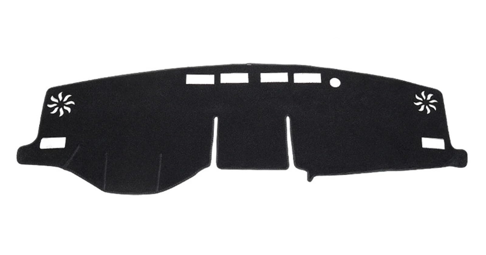Auto Dash Mat Für Toyota Für RAV4 Für XA50 Für Hybrid 2019 2020 2021 2022 2023 2024 Auto Schutzteppich Armaturenbrettmatte Auto Armaturenbrett Abdeckung(LHD Black) von kjjukrhfs