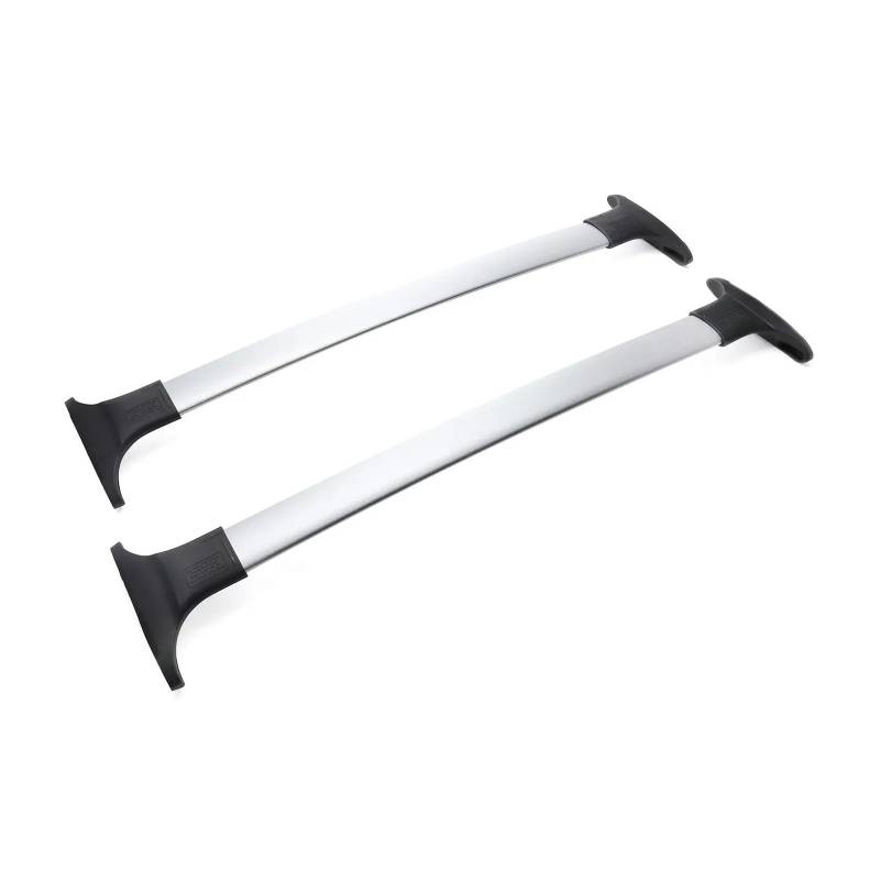 Dachreling Dachträger Für Ford Für Ecosport 2013-2022 2Pcs Dach Rack Querstangen Auto Aluminiumlegierung Seitenschienen Träger Rack Gepäck Dachträger Gepackträger(Silber) von kjjukrhfs