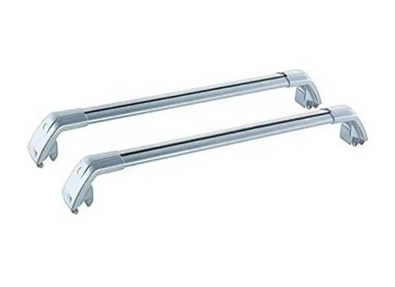 Dachreling Dachträger Für Mazda Für CX-90 Für CX90 2023-2024 2PCS Querstangen Dachträger Schienenträger Abschließbarer Gepäckträger Dachträger Gepackträger(Silber) von kjjukrhfs