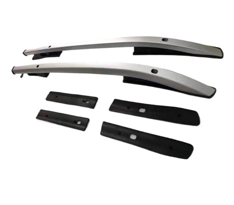 Dachreling Dachträger Für Mitsubishi Für L200 Für Triton 2007-2022 Dachträgerschienen Bar Gepäckträgerstangen Querträgerschienenkästen Aluminium Dachträger Gepackträger(Sliver) von kjjukrhfs