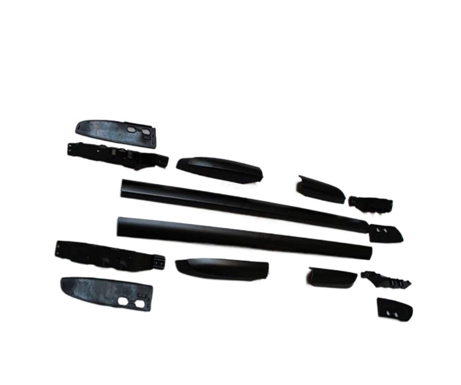 Dachreling Dachträger Für Toyota Für RAV4 2013-2018 Dachträgerschienen Bar Gepäckträger Bars Bar Racks Schienenkästen Dachträger Gepackträger(Schwarz) von kjjukrhfs