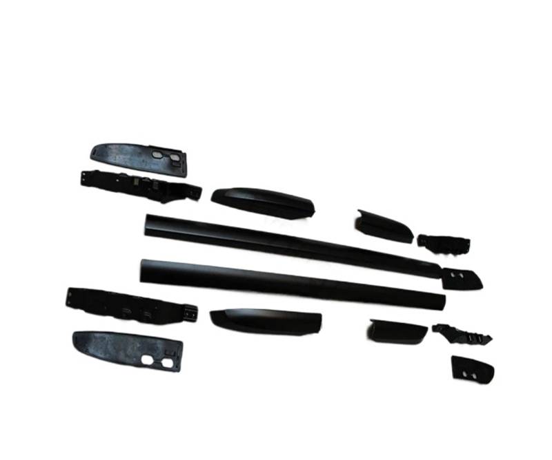 Dachreling Dachträger Für Toyota Für RAV4 2013-2018 Dachträgerschienen Bar Gepäckträger Bars Bar Racks Schienenkästen Dachträger Gepackträger(Schwarz) von kjjukrhfs