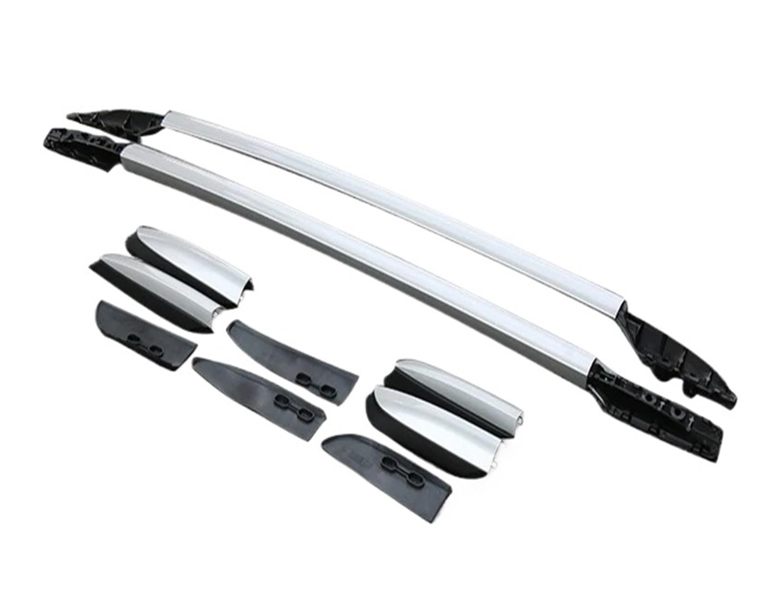 Dachreling Dachträger Für Toyota Für RAV4 2013-2018 Dachträgerschienen Bar Gepäckträger Bars Bar Racks Schienenkästen Dachträger Gepackträger(Silber) von kjjukrhfs