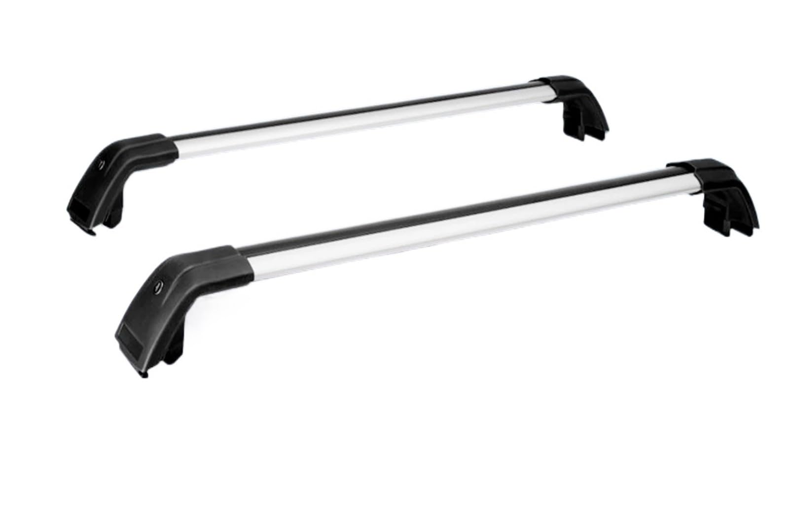 Dachreling Dachträger Für X3 Für F25 2011-2017 2 STÜCKE Dachrelingträger Querstangen Abschließbare Aluminiumlegierung Dachträger Gepackträger(Black and Silver) von kjjukrhfs