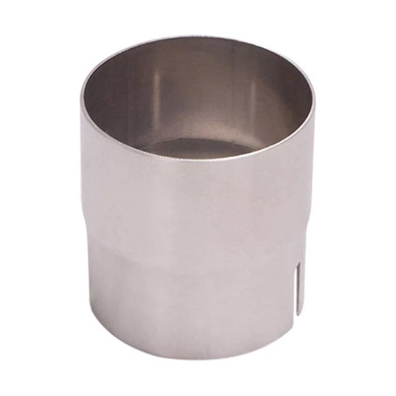 Endrohr 2 Stücke 51 Mm Bis 54 Mm Motorrad Auspuffrohr Durchmesser Konverter Motorrad Edelstahl Reduzierer Adapter Zubehör Auspuff Endrohr von kjjukrhfs