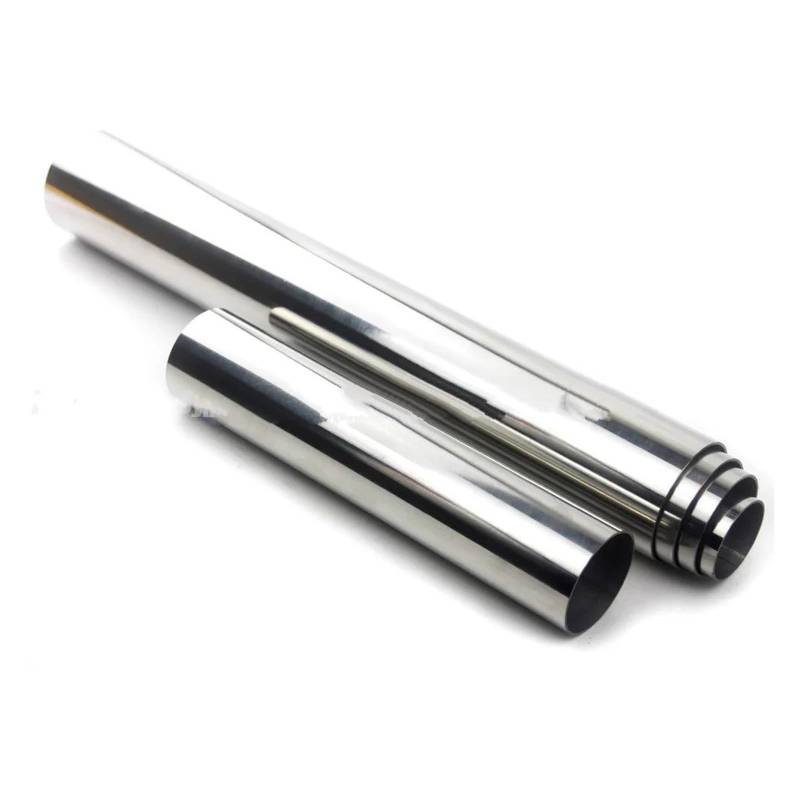 Endrohr Auto Styling 1,5mm Dicke 51,54,63,65,70,76mm Auspuffrohr Schalldämpfer Endrohr 304 Edelstahl Schweiß Material Auspuff Endrohr(54mm x 500mm) von kjjukrhfs