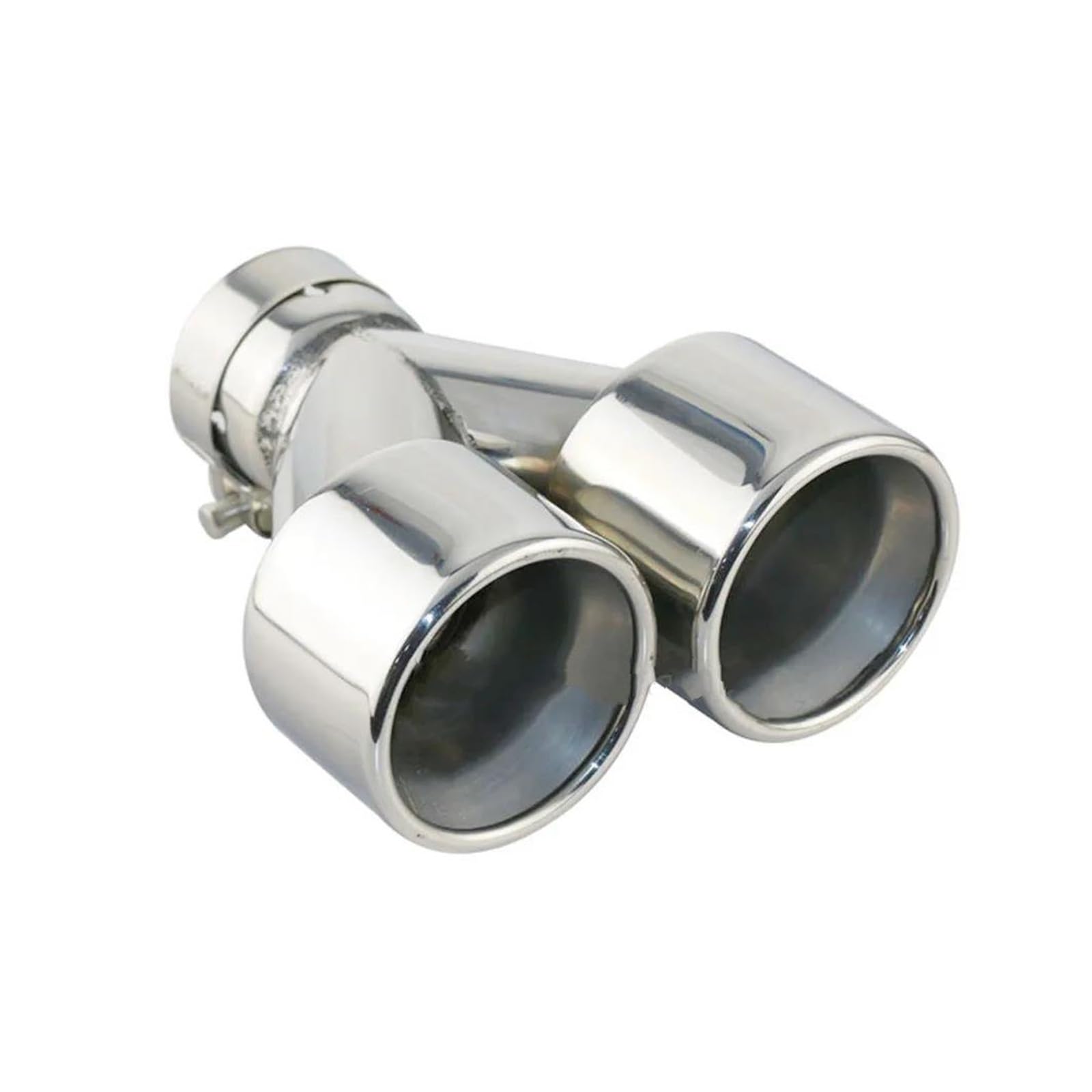 Endrohr Edelstahl Silber 2,5'' Gerollte Doppel-Auspuffspitze 3,5'' Auslass Schalldämpfer-Endrohre Mit Klemme 1 Stück Auspuff Endrohr Endrohr Edelstahl Silber 2,5'' Gerollte Doppel-Auspuffspitze 3,5'' Auslass Schalldämpfer-Endrohre Mit Klemme 1 Stück Auspuff Endrohr von kjjukrhfs