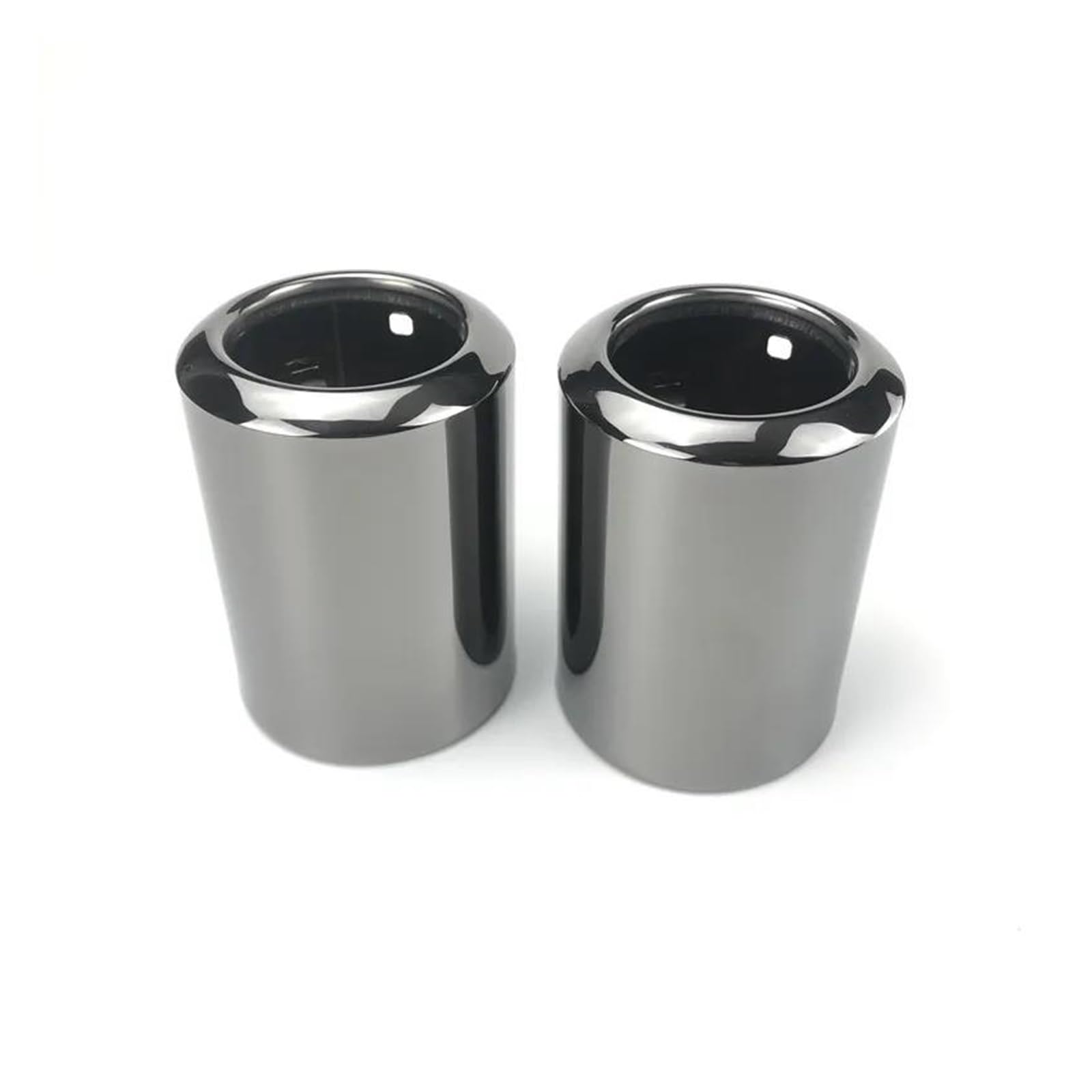 Endrohr Für Mazda 6 Atenza Für CX-5 CX-4 Für CX-30 Für Mazda 3 Axela Edelstahl AUSPUFF Schwanz HINTEN SCHALLDÄMPFER Spitze Rohr Auspuff Endrohr(B Type Black 2pcs) von kjjukrhfs