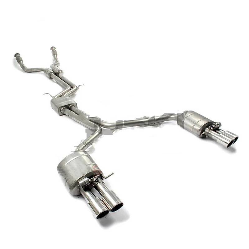 Endrohr Für S4/S5 B8 3.0T 2013–2019 Escape 304 Edelstahl Auspuffrohr Schalldämpfer Catback Auspuffanlage Auspuff Endrohr von kjjukrhfs