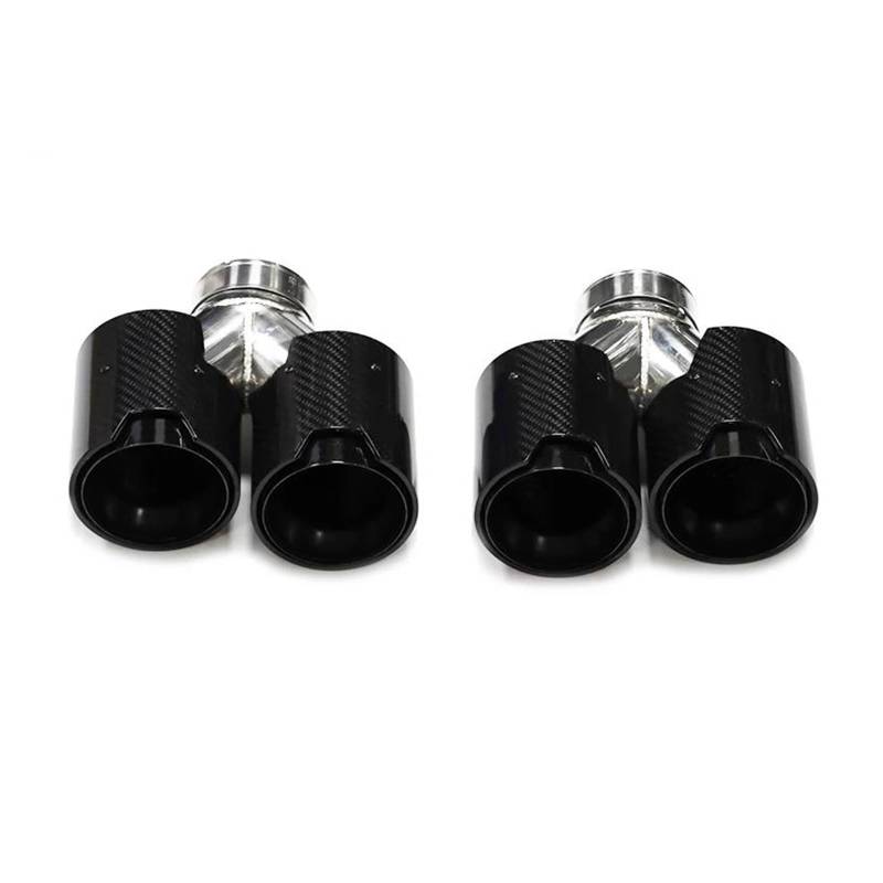 Endrohr Quad-Carbonfaser-Auspuffspitze Für F10 F11 535d 535i 640i 640d Bis Zu G30 G31 Look Auto-Abgassystem-Düsen-Endrohr Auspuff Endrohr(Carbon Fiber A) von kjjukrhfs