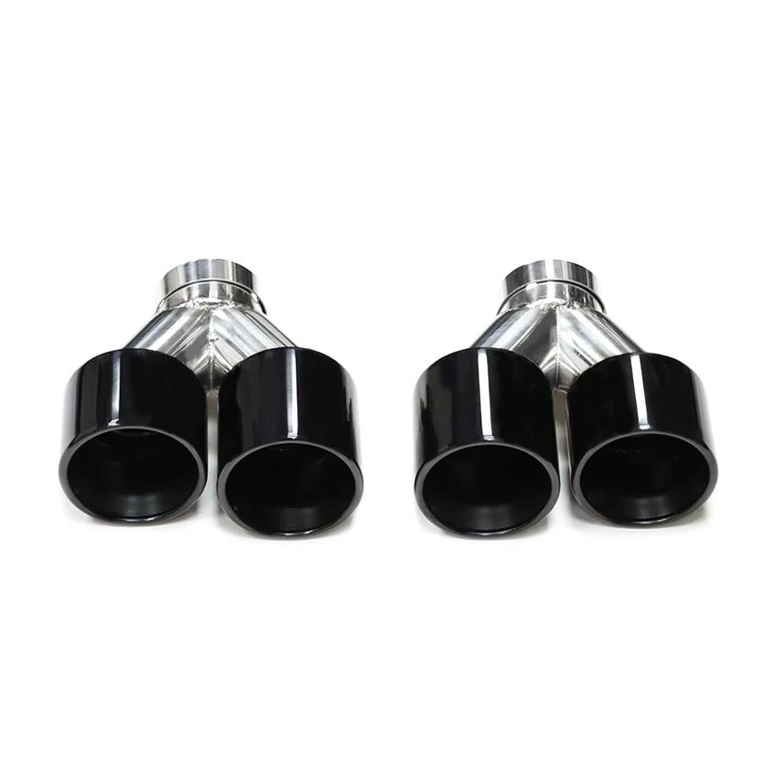 Endrohr Quad-Carbonfaser-Auspuffspitze Für F10 F11 535d 535i 640i 640d Bis Zu G30 G31 Look Auto-Abgassystem-Düsen-Endrohr Auspuff Endrohr(Schwarz) von kjjukrhfs