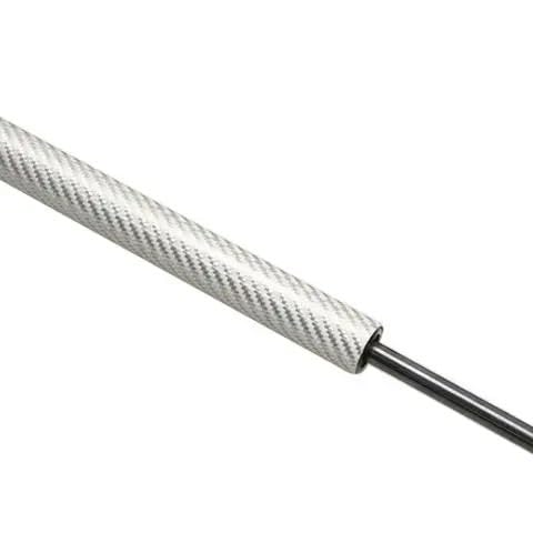 Gasdruckdämpfer Für Ford Für Maverick (P758) 2022-2025 4x4 Pickup Edelstahl Heckklappe Verlangsamen Gas Schock Gas Streben Dämpfer Gasfeder Heckklappe(Silver Carbon Fiber) von kjjukrhfs