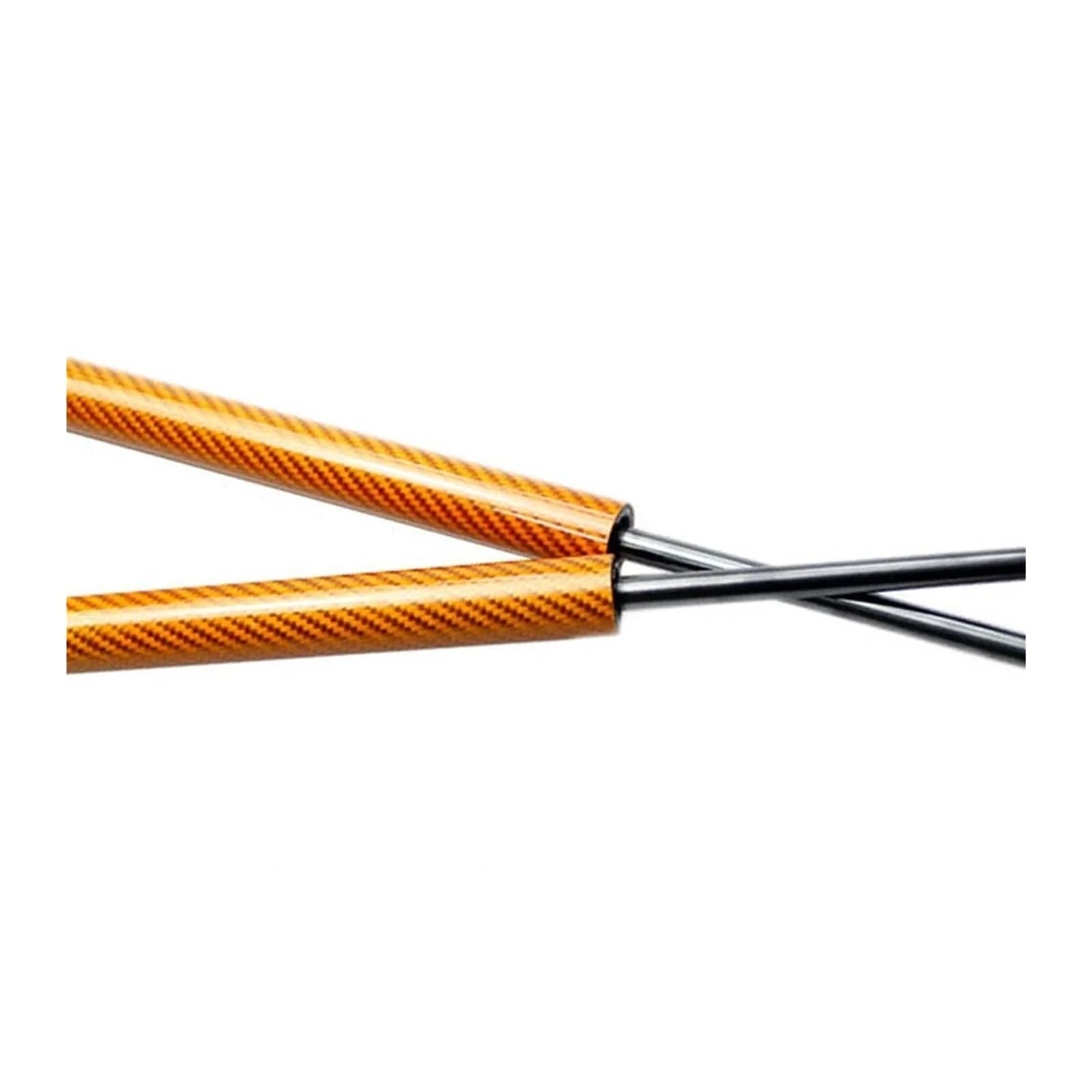 Gasdruckdämpfer Für Toyota Soarer Für Lexus SC (Z30) 1991-2000 Coupé Mit Spoiler Heckklappe Kofferraumlift Unterstützt Gasdruckfedern Stoßdämpferfedern Gasfeder Heckklappe(Orange Carbon Fiber) von kjjukrhfs