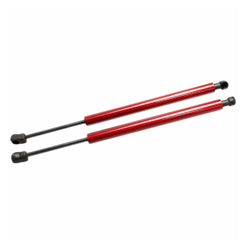 Gasdruckdämpfer Für Volvo Für V60 2010-2018 Kombi Heckklappe Kofferraum Kohlefaser-Gasdruckfedern Stoßdämpfer Dämpfer Hubstützen Gasfeder Heckklappe(Red Carbon Fiber) von kjjukrhfs