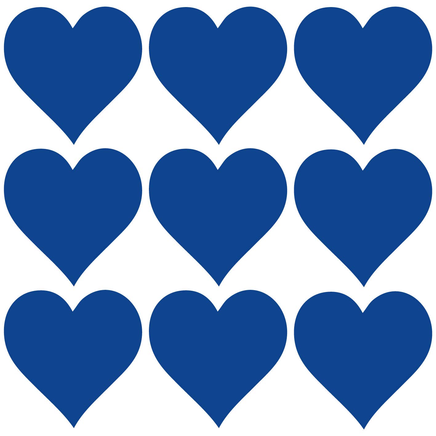 kleb-Drauf | 9 Herzen | Blau - matt | Autoaufkleber Autosticker Decal Aufkleber Sticker | Auto Car Motorrad Fahrrad Roller Bike | Deko Tuning Stickerbomb Styling Wrapping kleb-Drauf | 9 Herzen | Blau - matt | Autoaufkleber Autosticker Decal Aufkleber Sticker | Auto Car Motorrad Fahrrad Roller Bike | Deko Tuning Stickerbomb Styling Wrapping von kleb-drauf.de