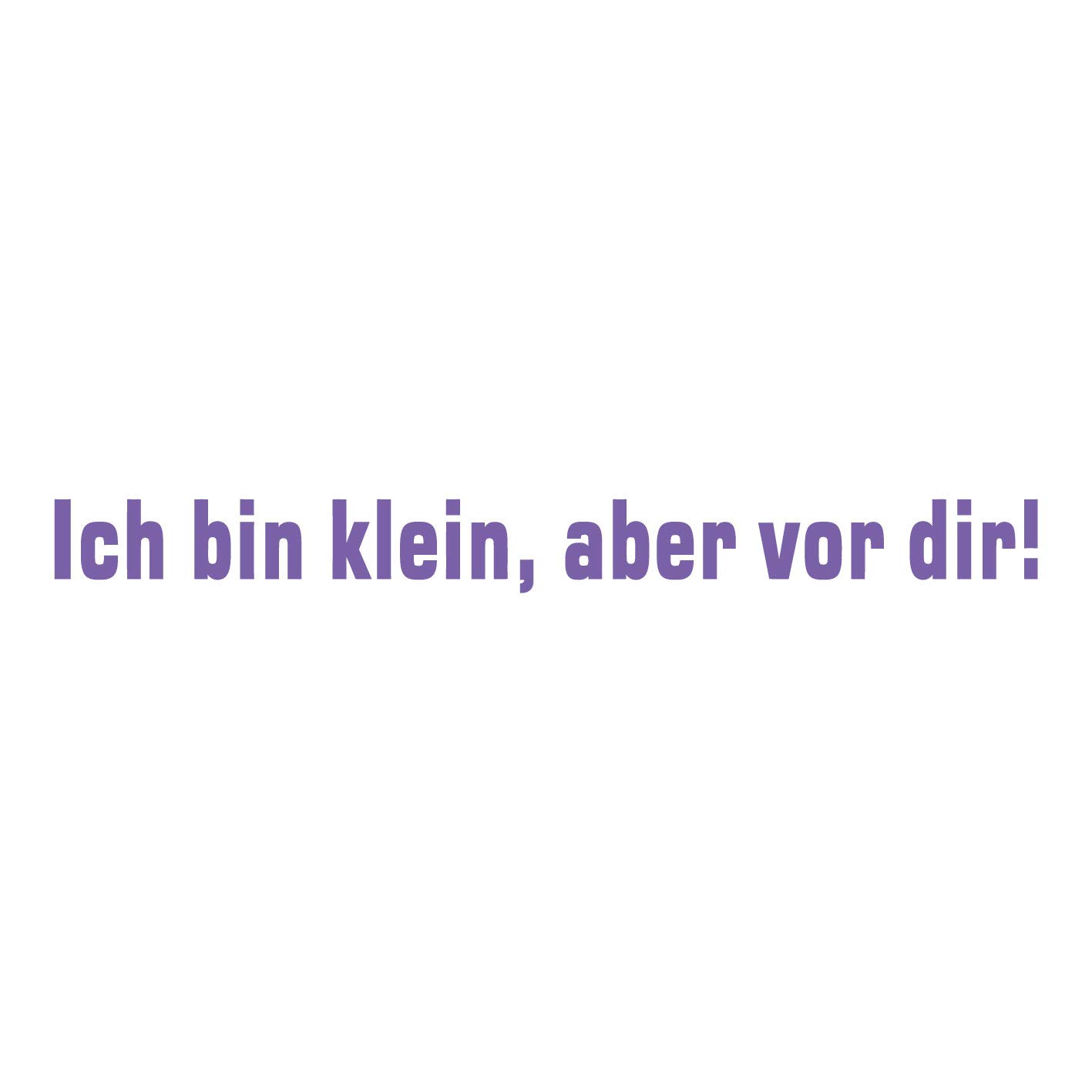 kleb-Drauf | Ich Bin klein, Aber vor dir! | Lila - glänzend | Autoaufkleber Autosticker Decal Aufkleber | Auto Car Motorrad Fahrrad Roller Bike | Deko Tuning Stickerbomb Styling Wrapping kleb-Drauf | Ich Bin klein, Aber vor dir! | Lila - glänzend | Autoaufkleber Autosticker Decal Aufkleber | Auto Car Motorrad Fahrrad Roller Bike | Deko Tuning Stickerbomb Styling Wrapping von kleb-drauf.de