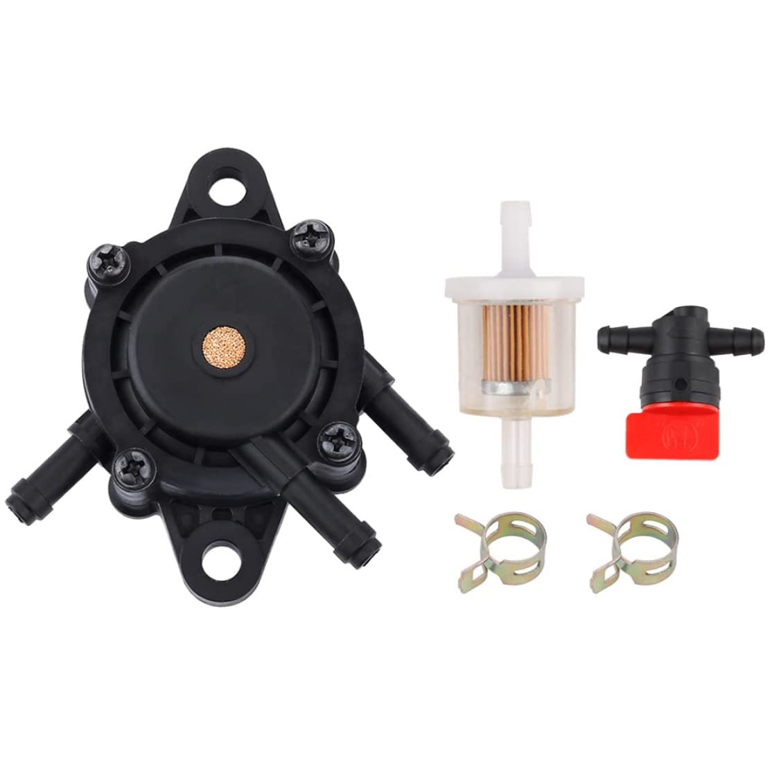 Kraftstoffpumpe, Kraftstoffabsperrventil, kompatibel mit FH430V FH451V FH500V FH541V, 5 Stück Absperrventil Kraftstoffpumpe, Kraftstoffabsperrventil, kompatibel mit FH430V FH451V FH500V FH541V, 5 Stück Absperrventil von klxgMM