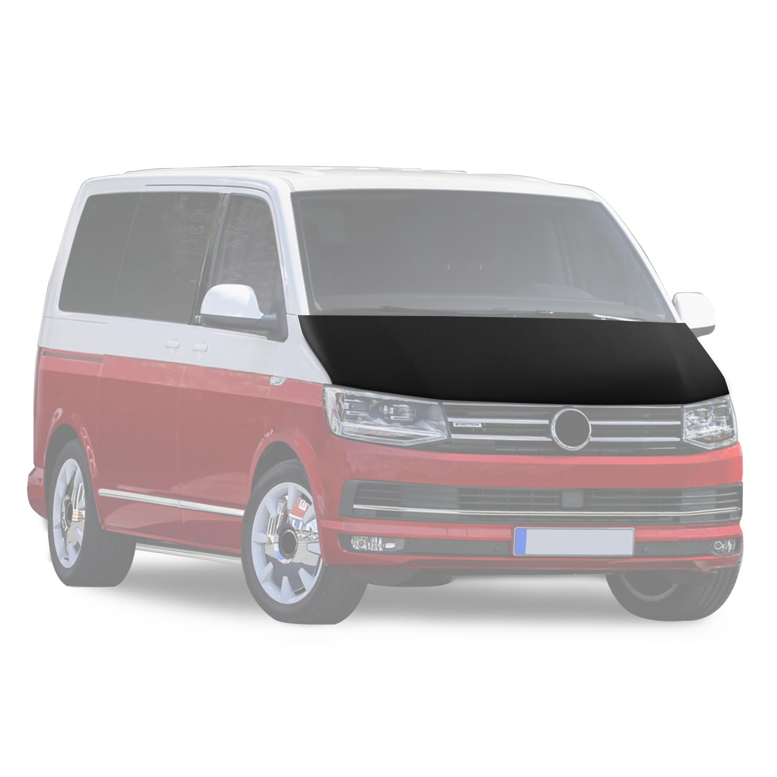 Haubenbra Steinschlagschutz Kompatibel mit VW T6 T6.1 2015-2022 Schwarz Haubenabdeckung Auto Bonnet Bra NAPPA Leder - Schwarz Haubenbra Steinschlagschutz Kompatibel mit VW T6 T6.1 2015-2022 Schwarz Haubenabdeckung Auto Bonnet Bra NAPPA Leder - Schwarz von kswiown