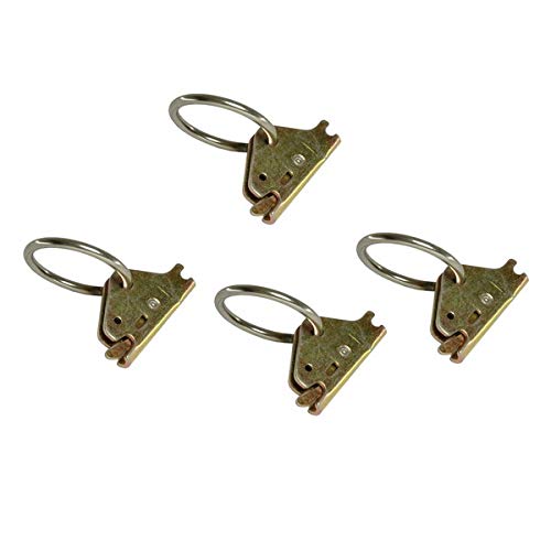 Endbeschlag für Kombi-Ankerschiene mit Ring LC 750 daN, 4 Stück Endbeschlag für Kombi-Ankerschiene mit Ring LC 750 daN, 4 Stück von kuriershop