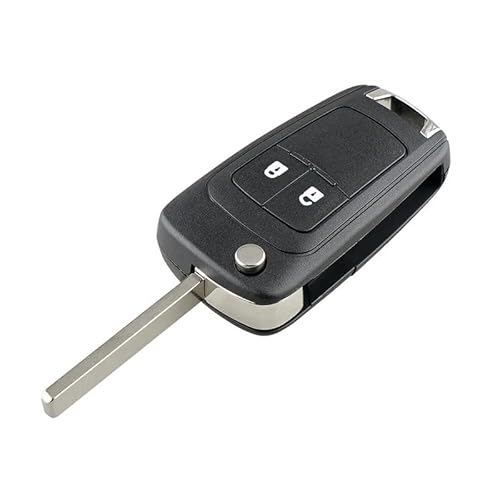2 Tasten Autoschlüsselanhänger Abdeckung Gehäuse Shell für Opel Vauxhall Insignia Astra J Zafira B Meriva mit für Chevy Cruze Camaro Impala Aveo Epica Lova Flip Remote Key Gehäuse (OPEL-2Taste) von kuyuansu