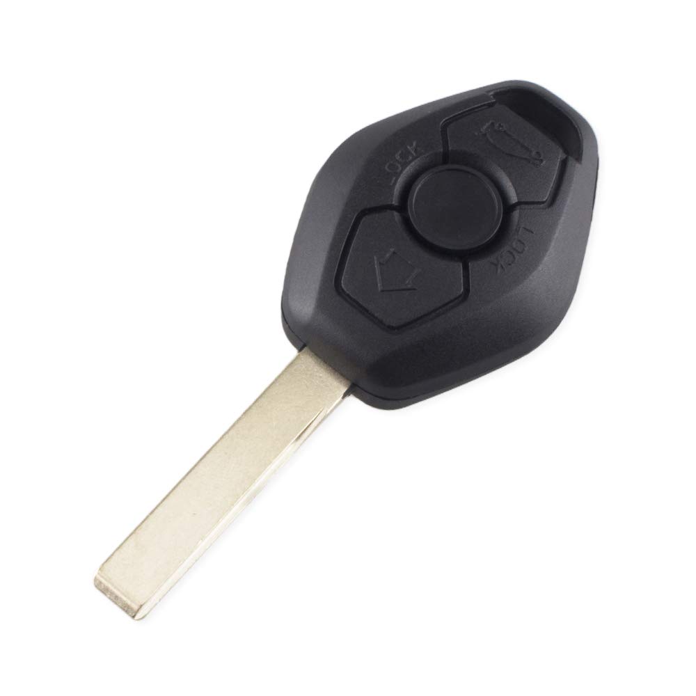 Autoschlüssel-Etui für BMW E38 E39 E46 EWS-System 3-Tasten-Schlüsselanhänger-Etui Ersatz-Autoschlüssel-Schalenabdeckung Schlüsselloser Schlüsselanhänger mit Logo Autoschlüssel-Etui für BMW E38 E39 E46 EWS-System 3-Tasten-Schlüsselanhänger-Etui Ersatz-Autoschlüssel-Schalenabdeckung Schlüsselloser Schlüsselanhänger mit Logo von kuyuansu