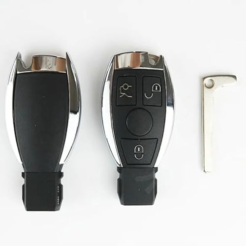 kuyuansu Autoschlüssel-Fernbedienung Shell Case für Mercedes Benz A B C E-Klasse W203 W204 W205 W210 W211 W212 W221 BGA Nach 2000 Jahr (3 Taste von kuyuansu