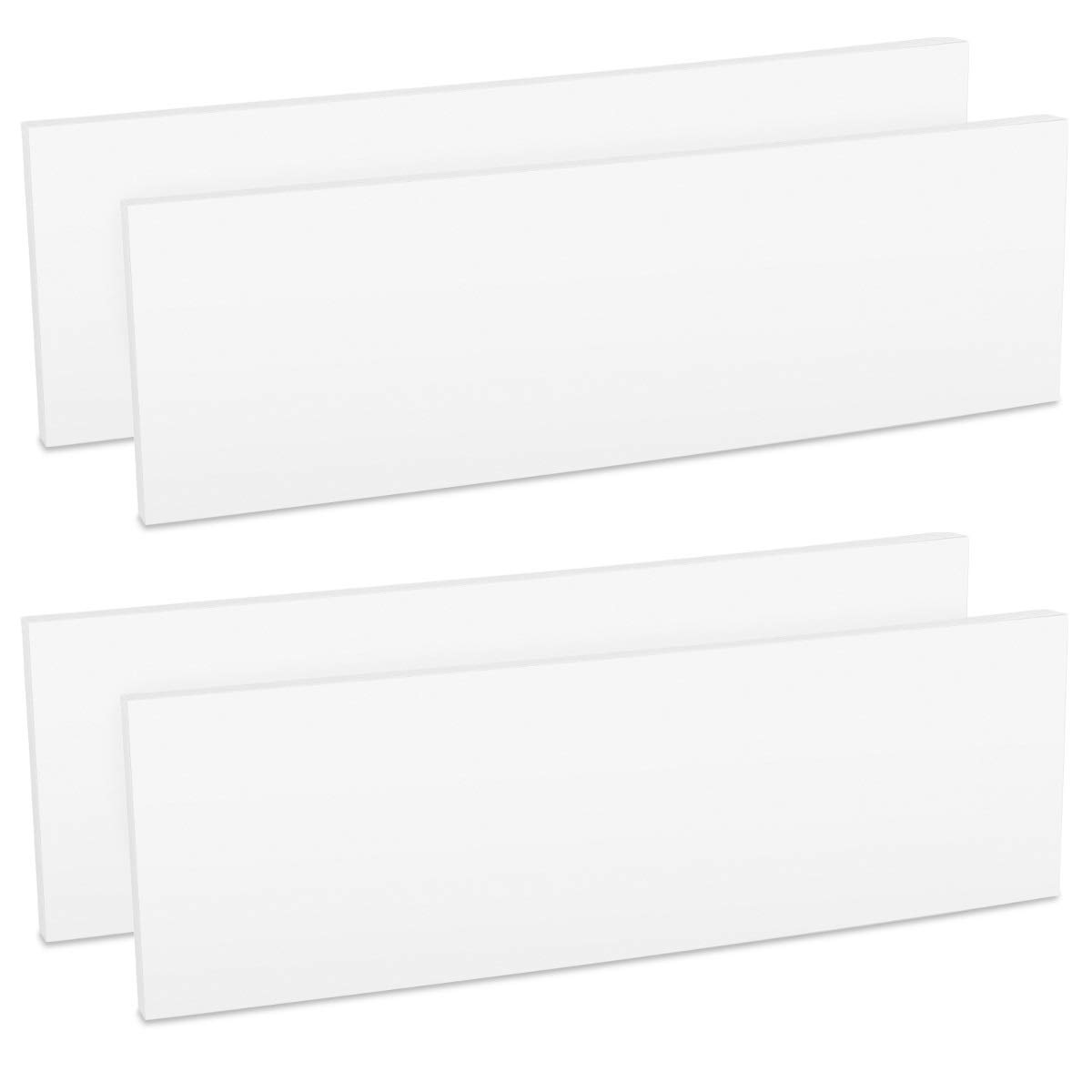 kwmobile 4X Auto Türkantenschutz Wandschutz - 40x12x1,5cm - Autotür Schutz Garage Set selbstklebend - Garagenwand Türkantenschoner in Weiß kwmobile 4X Auto Türkantenschutz Wandschutz - 40x12x1,5cm - Autotür Schutz Garage Set selbstklebend - Garagenwand Türkantenschoner in Weiß von kwmobile