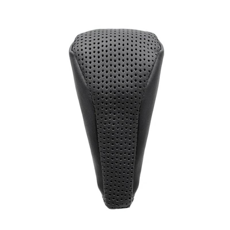 Schalthebel Auto Leder Schaltknauf Abdeckungen Reißverschluss Handbremse Abdeckung Automatikgetriebe Griff Stick Abdeckung Schutz Autoteil(Black) von lEUCN