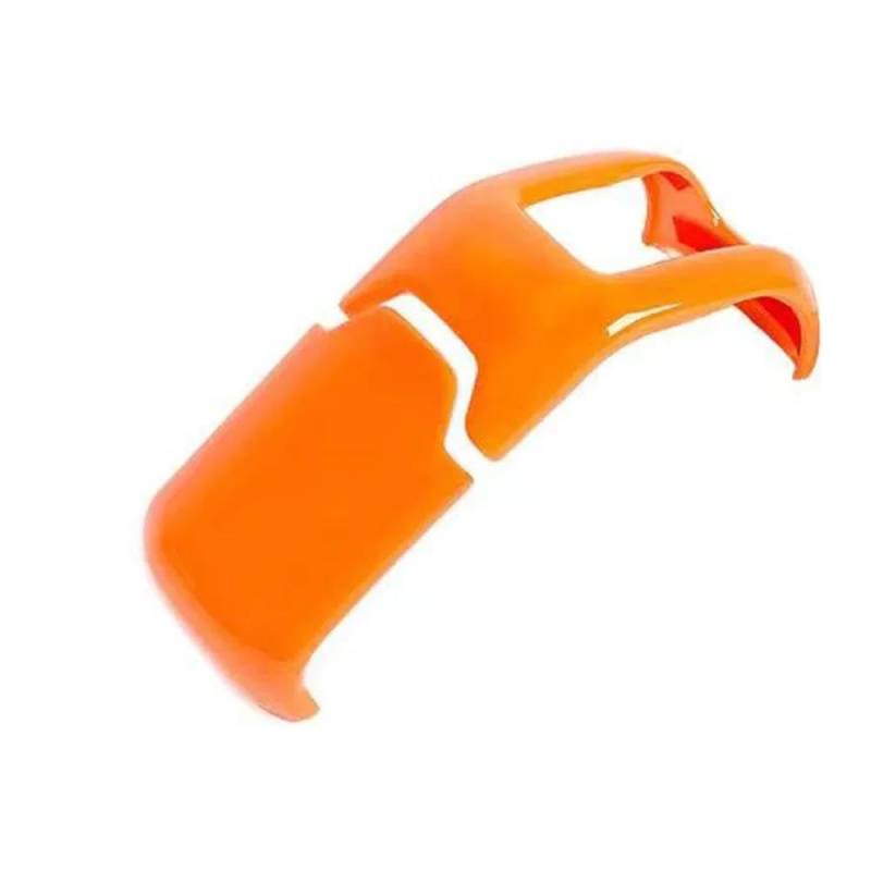 Schalthebel Auto-Mittelkonsole Schalthebelkopf Knopfabdeckung Zierrahmen Zubehör Für GWM Für Tank 300 2021 2022 2023(Orange) von lEUCN