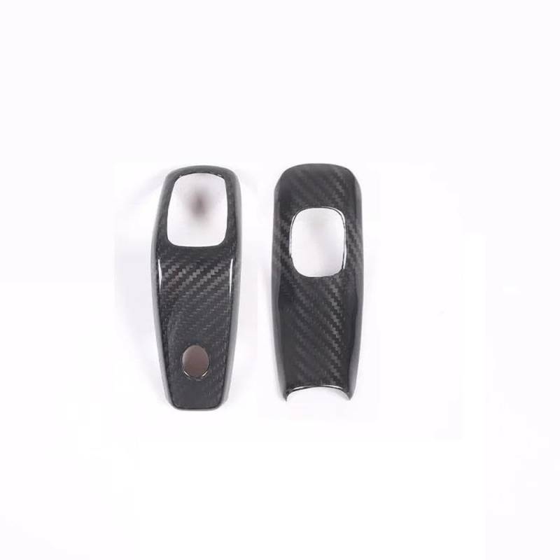 Schalthebel Echte Carbonfaser Für Maserati Für Levante Für Ghibli Für Quattroporte 2019–2023 Aufkleber Für Schaltknaufverkleidung(Black) von lEUCN