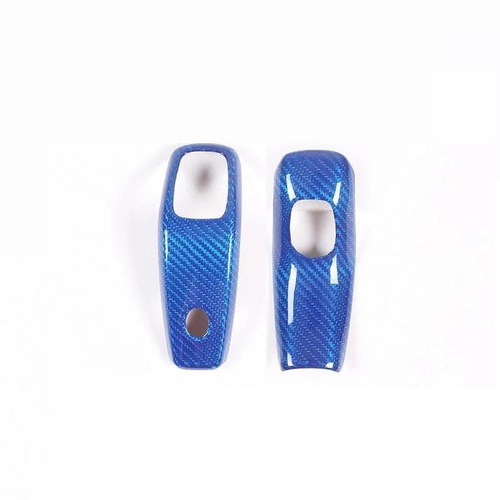 Schalthebel Echte Carbonfaser Für Maserati Für Levante Für Ghibli Für Quattroporte 2019–2023 Aufkleber Für Schaltknaufverkleidung(Blue) von lEUCN
