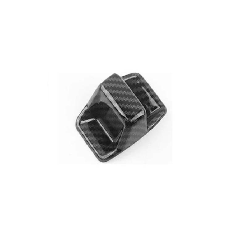 Schalthebel Für A3 S3 RS3 8YA 8YS GY 2020 2021 2022 Auto-Schalthebelverkleidung Dekorationsaufkleber ABS-Kohlefaser(Black) von lEUCN
