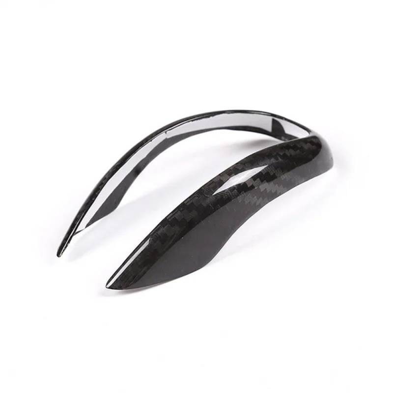 Schalthebel Für Alfa Romeo Für Giulia 2017-2019 Carbon Fiber Auto Schaltknauf Kopf Abdeckung Trim Innen Zubehör von lEUCN