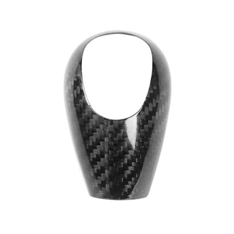 Schalthebel Für BMW M3 2009-2013 M5 2005-2008 M6 2006 Carbon Fiber Innen Auto Schaltknauf Abdeckung Trim Decor(Black) von lEUCN
