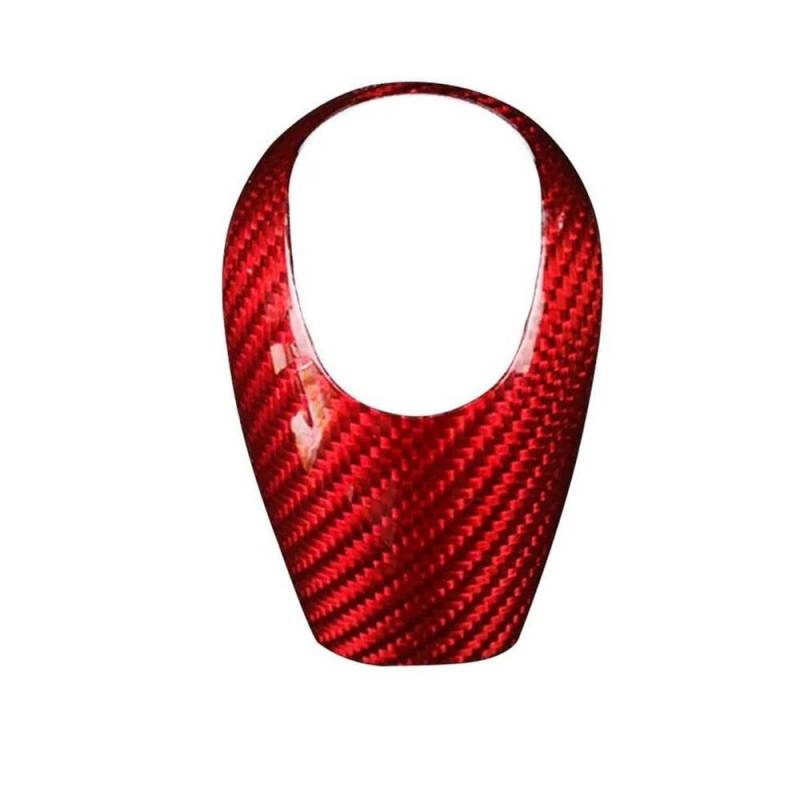 Schalthebel Für BMW M3 2009-2013 M5 2005-2008 M6 2006 Carbon Fiber Innen Auto Schaltknauf Abdeckung Trim Decor(Rood) von lEUCN