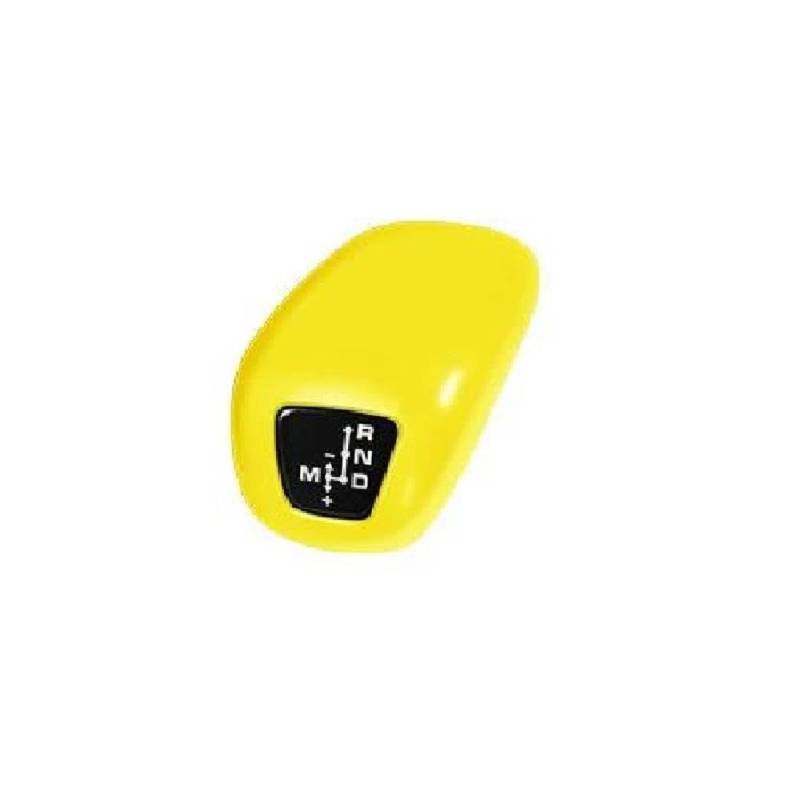 Schalthebel Schaltknauf-Abdeckung ABS-Griff Für Porsche Für Panamera 971 Chassis G2 2017 2018 2019 2020(Yellow) von lEUCN