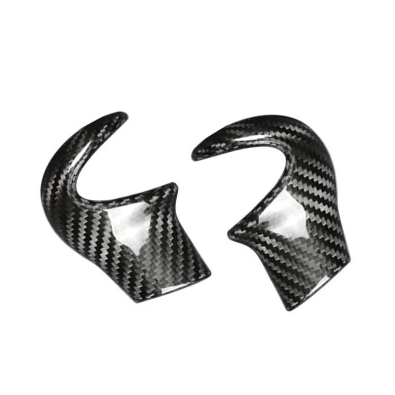 Schalthebel Schaltknauf-Abdeckung Aus Carbonfaser Für Mini Cooper R55 R56 R57 R58 R59 R60 Auto-Dekoraufkleber Schwarz/Rot(Black) von lEUCN