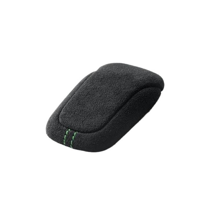 Schalthebel Wildleder-Schaltknauf-Schutzabdeckung Für Zeekr 001 2021 2022 2023 009 2023 Auto-Innenausstattung(Black Green) von lEUCN