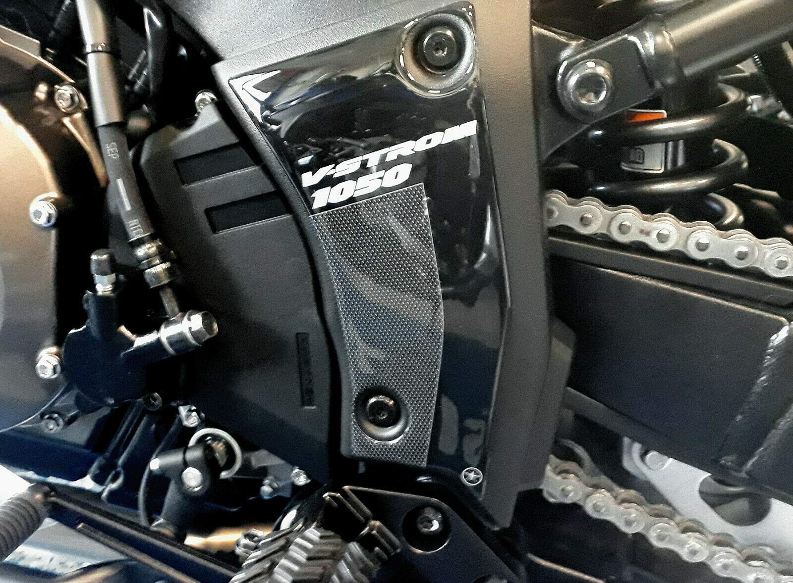 labelbike - 2 Aufkleber für Einstiegsleisten aus 3D-Gel, kompatibel mit Suzuki V-Strom 1050 von LABELBIKE