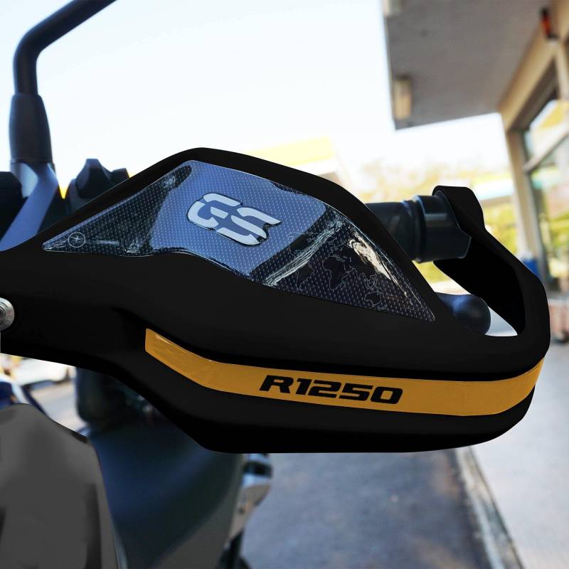 labelbike - 3D Harzaufkleber Motorraddekorationen und Schutzhandprotektoren kompatibel mit BMW R 1250 GS 2019-2023 von LABELBIKE