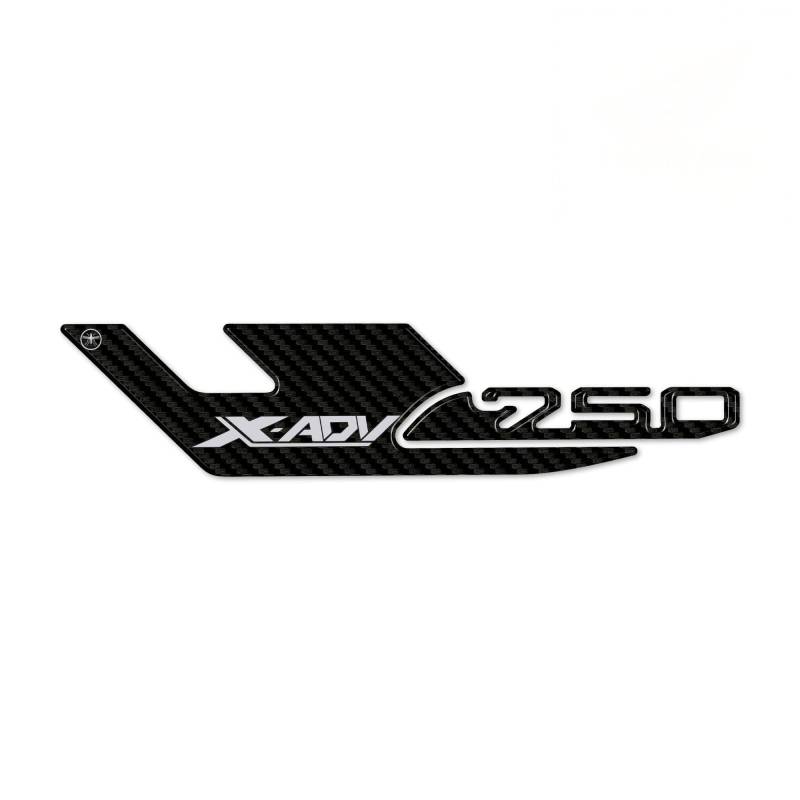 labelbike - 3D Harz Aufkleber Dekorationen und Schutzvorrichtungen für den Motorradroller Carter Marmita Xadv kompatibel mit Honda X-ADV 750 2017-2020 - Carbon-ähnliche Farbe von LABELBIKE