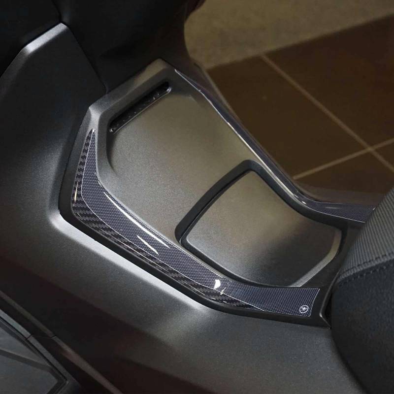 labelbike - 3D Aufkleber an den Seiten des vorderen Trittbretts kompatibel mit Honda Forza 125 2022 von LABELBIKE