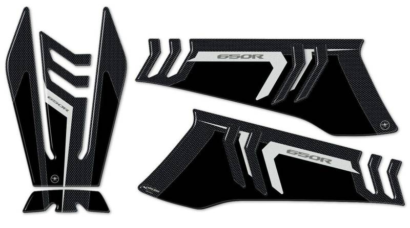 labelbike - TANKPAD und SEITENPROTEKTOREN 3D kompatibel mit CB 650 R Motorrad Honda CB650R von LABELBIKE